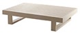 [A30 * L90 * P90] Mesa Centro | Módulo Canto Coffee Table / Module Corner Acabamento do produto: alumínio
