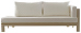Sofá Braço Direito Right Arm Sofa Acabamentos do produto: alumínio / tecido