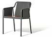 Cadeira Assento Madeira Chair / Seat Wood Acabamentos do produto: alumínio / madeira / tecido