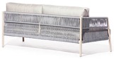 Sofá Corda Rope Sofa Acabamentos do produto: alumínio / corda / tecido