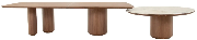 TICIANO PEDESTAL REDONDO JANTAR 2.00X2.00X0.74M - BASES: 3
