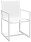 [A85 * L55 * P60] Cadeira Tela Chair Acabamentos do produto: alumínio / tela