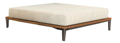 Módulo Puff Ottoman Acabamentos do produto: alumínio / madeira / tecido