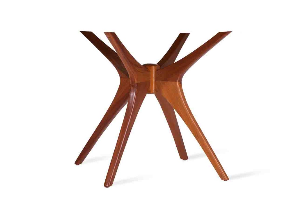Base de Mesa para Mármore Marble Table Base Acabamentos do produto: madeira