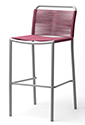 Banqueta Fibra Fiber Bar Stool Acabamentos do produto: alumínio / corda