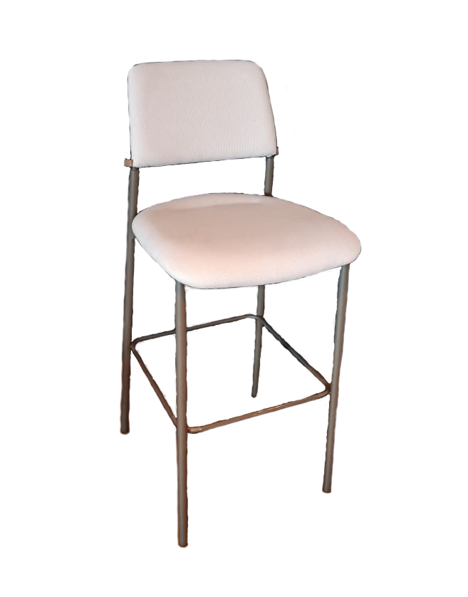 Banqueta, base em aço carbono pintado