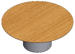 Estrutura de mesa de jantar pintada, para tampo INTEIRO