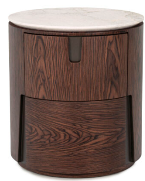 MESA CABECEIRA JOIE 0.50X0.50X0.53M - TAMPO: LAQUEADA