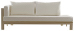 [AO5] Sofá Braço Esquerdo Left Arm Sofa Acabamentos do produto: alumínio / tecido