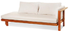 [CD12] [A65 * L197 * P90] Sofá Braço Direito Right Arm Sofa Acabamentos do produto: madeira / tecido