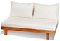 [CD13] Sofá sem Braço Module Sofa Acabamentos do produto: madeira / tecido