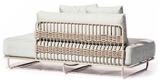 [CN21] Módulo Sofá sem Braços | Direito Module Sofa Armless / Right Acabamentos do produto: alumínio / corda / tecido