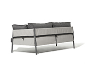 [DRI111-03] Sofá Tela Especial Sofa Acabamentos do produto: alumínio / tecido / tela