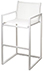 [EC14-02] [A105 * L52 * P55] Banqueta Tela Bar Stool Acabamentos do produto: alumínio / tela