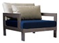 [HB1] Poltrona Armchair Acabamentos do produto: alumínio / tecido