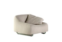 [IU01] Poltrona Armchair Acabamentos do produto: alumínio / tecido
