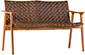 [II74] Namoradeira Corda Rope Loveseat Acabamentos do produto: alumínio / corda / madeira