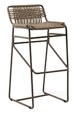 [ON1] Banqueta Corda Rope Stool Acabamentos do produto: alumínio / corda