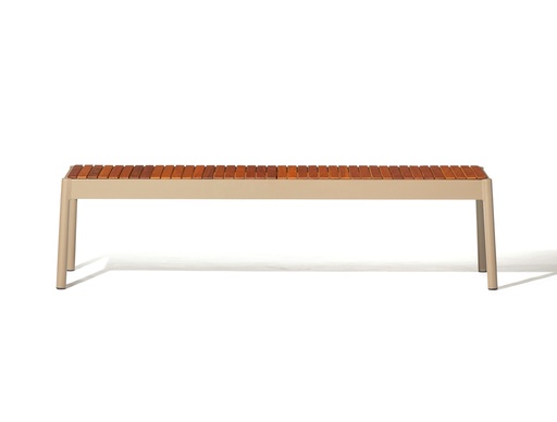 [RIS13] Banco Bench Acabamentos do produto: alumínio / madeira