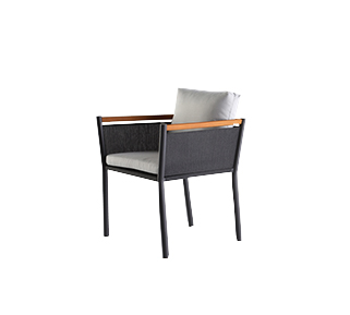 [RIS25-03] Cadeira Tela Especial Chair Acabamentos do produto: alumínio / madeira / tecido / tela