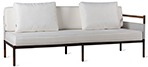 [SK2-03] Sofá Braço Esquerdo Tela Especial Left Arm Sofa Acabamentos do produto: alumínio / madeira / tecido / tela
