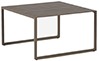 [SA22] Mesa Centro em Alumínio Aluminum Side Table Acabamento do produto: alumínio