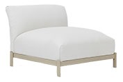 [VI11] Módulo Sem Braço Armless Module Acabamentos do produto: alumínio / tecido