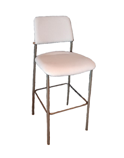 [Banqueta Dester 6380W] Banqueta, base em aço carbono pintado