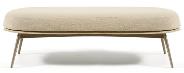 [1735_24044] BANCO VALEA 1.80MX0.50M (METALIZADO)