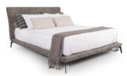 [3535_27028] CELLINI CAMA - QUEEN 1.84X2.25X1.10M - PINTADO